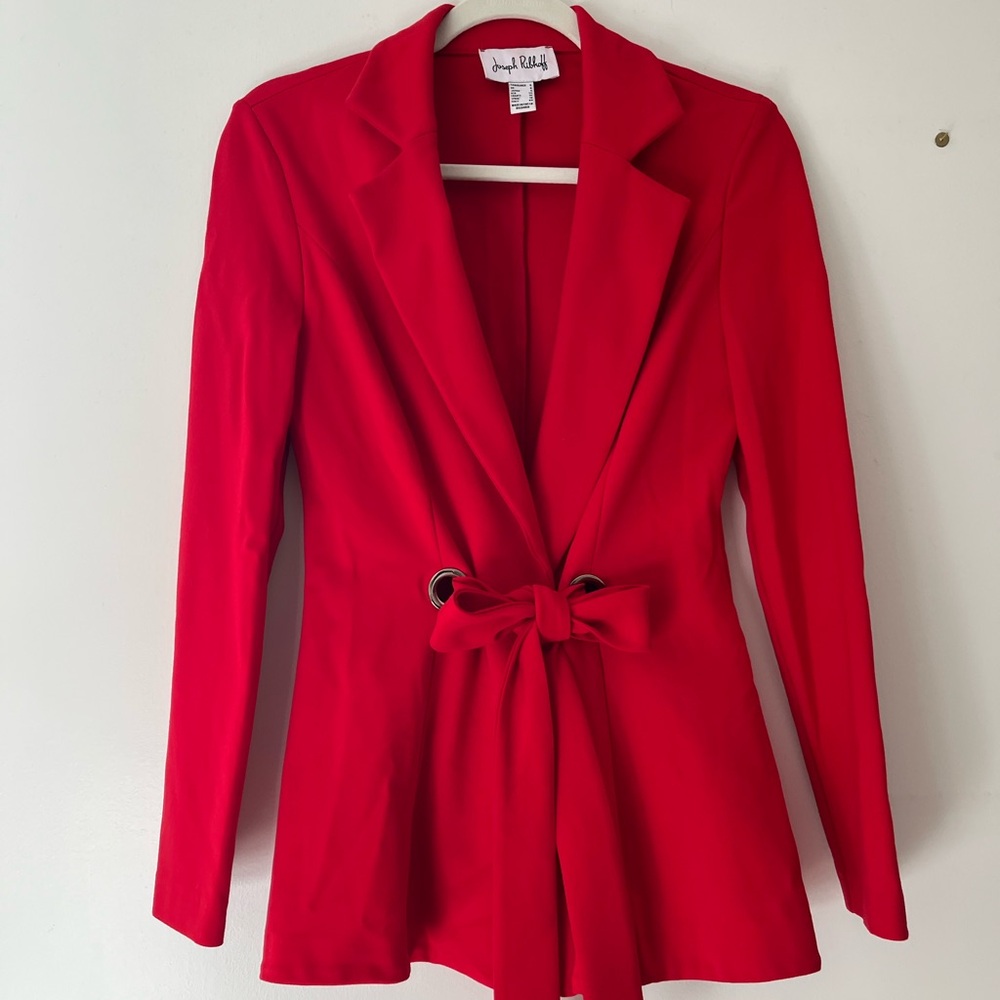 Joseph Ribkoff Blazer in Lipstick Red